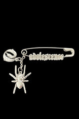 The Adolescence Safety Pin With Charms